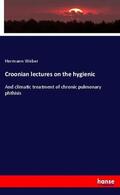 Weber |  Croonian lectures on the hygienic | Buch |  Sack Fachmedien