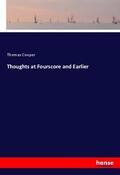 Cooper |  Thoughts at Fourscore and Earlier | Buch |  Sack Fachmedien