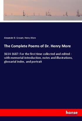 Grosart / More |  The Complete Poems of Dr. Henry More | Buch |  Sack Fachmedien