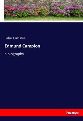 Simpson |  Edmund Campion | Buch |  Sack Fachmedien