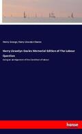 George / Davies |  Harry Llewelyn Davies Memorial Edition of The Labour Question | Buch |  Sack Fachmedien