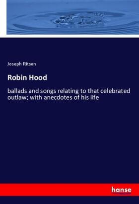 Ritson |  Robin Hood | Buch |  Sack Fachmedien
