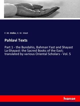 Müller / West |  Pahlavi Texts | Buch |  Sack Fachmedien