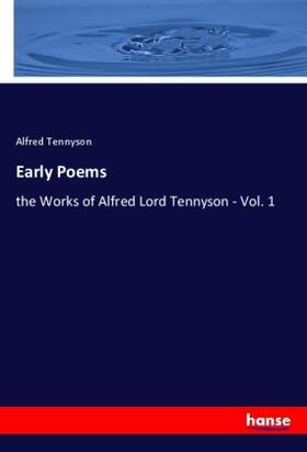 Tennyson |  Early Poems | Buch |  Sack Fachmedien