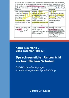 Neumann / Tessmer | Sprachsensibler Unterricht an beruflichen Schulen | Buch | 978-3-339-10094-8 | sack.de