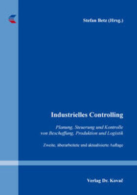 Betz | Industrielles Controlling | Buch | 978-3-339-10226-3 | sack.de