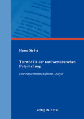 Strüve | Tierwohl in der nordwestdeutschen Putenhaltung | Buch | 978-3-339-10306-2 | sack.de