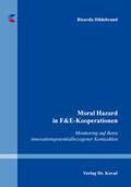 Hildebrand |  Moral Hazard in F&E-Kooperationen | Buch |  Sack Fachmedien