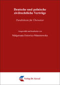 Osiewicz-Maternowska |  Deutsche und polnische zivilrechtliche Verträge | Buch |  Sack Fachmedien