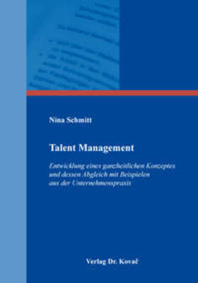 Schmitt | Talent Management | Buch | 978-3-339-10606-3 | sack.de