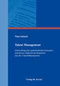 Schmitt |  Talent Management | Buch |  Sack Fachmedien