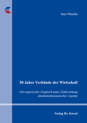 Nitsche | 50 Jahre Verbände der Wirtschaft | Buch | 978-3-339-11012-1 | sack.de
