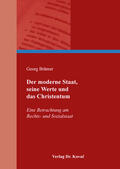Brämer |  Der moderne Staat, seine Werte und das Christentum | Buch |  Sack Fachmedien