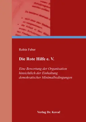 Feber |  Die Rote Hilfe e. V. | Buch |  Sack Fachmedien