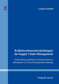 Osthoff |  Kollaborationsentscheidungen im Supply Chain Management | Buch |  Sack Fachmedien