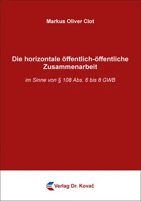 Clot |  Die horizontale öffentlich-öffentliche Zusammenarbeit | Buch |  Sack Fachmedien