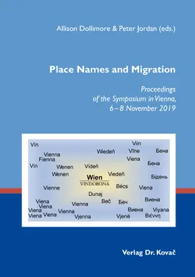 Dollimore / Jordan |  Place Names and Migration | Buch |  Sack Fachmedien