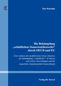 Würstlin |  Die Bekämpfung „schädlichen Steuerwettbewerbs“ durch OECD und EU | Buch |  Sack Fachmedien