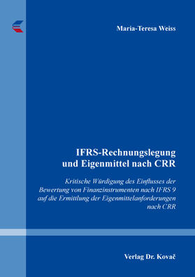 Weiss | IFRS-Rechnungslegung und Eigenmittel nach CRR | Buch | 978-3-339-11886-8 | sack.de