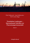 Sulikowski / Sulikowska / Lesner |  Translation Landscapes – Internationale Schriften zur Übersetzungswissenschaft | Buch |  Sack Fachmedien