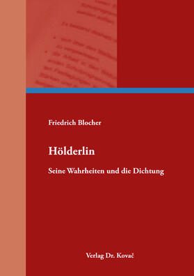 Blocher | Hölderlin | Buch | sack.de