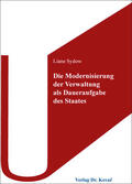Sydow |  Die Modernisierung der Verwaltung als Daueraufgabe des Staates | Buch |  Sack Fachmedien