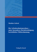 Liebsch |  Der Arbeitsschutzausschuss – unter besonderer Berücksichtigung betrieblicher Mitbestimmung | Buch |  Sack Fachmedien
