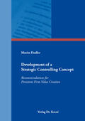 Fiedler |  Development of a Strategic Controlling Concept | Buch |  Sack Fachmedien