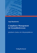 Bauchowitz |  Compliance Management im Gesundheitswesen | Buch |  Sack Fachmedien