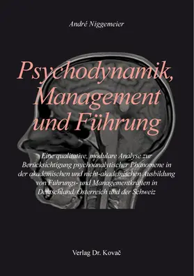 Niggemeier | Psychodynamik, Management und Führung | Buch | 978-3-339-12564-4 | sack.de