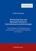 Kreuzmann |  Mehrheitsprinzip und Bindungswirkung bei Unternehmensrestrukturierungen | Buch |  Sack Fachmedien