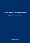 Neumann |  Strafbarkeit von Leerverkaufsattacken | Buch |  Sack Fachmedien