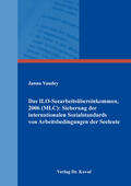 Vaudey |  Das ILO-Seearbeitsübereinkommen, 2006 (MLC): Sicherung der internationalen Sozialstandards von Arbeitsbedingungen der Seeleute | Buch |  Sack Fachmedien