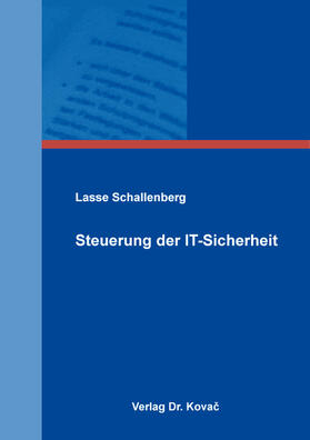 Schallenberg | Steuerung der IT-Sicherheit | Buch | 978-3-339-12980-2 | sack.de
