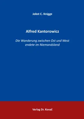Knigge |  Alfred Kantorowicz | Buch |  Sack Fachmedien