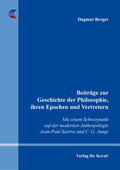 Berger |  Beiträge zur Geschichte der Philosophie, ihren Epochen und Vertretern | Buch |  Sack Fachmedien