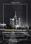 Silveira |  Investment in Economies with Challenging Political Circumstances | Buch |  Sack Fachmedien