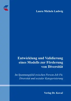 Ludwig | Entwicklung und Validierung eines Modells zur Förderung von Diversität | Buch | 978-3-339-13452-3 | sack.de