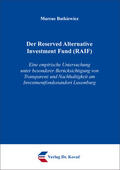 Batkiewicz |  Der Reserved Alternative Investment Fund (RAIF) | Buch |  Sack Fachmedien