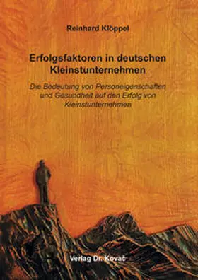 Klöppel |  Erfolgsfaktoren in deutschen Kleinstunternehmen | Buch |  Sack Fachmedien