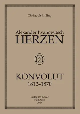 Frilling |  Alexander Herzen – Konvolut | Buch |  Sack Fachmedien