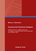 Heinemann |  Generierende Künstliche Intelligenz | Buch |  Sack Fachmedien