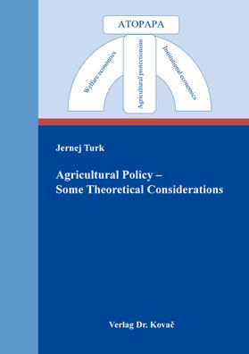 Turk | Agricultural Policy – Some Theoretical Considerations | Buch | 978-3-339-13682-4 | sack.de