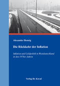 Hennig |  Die Rückkehr der Inflation | Buch |  Sack Fachmedien