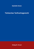 Seran |  Türkisches Tarifvertragsrecht | Buch |  Sack Fachmedien
