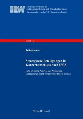 Korte |  Strategische Beteiligungen im Konzernabschluss nach IFRS | Buch |  Sack Fachmedien