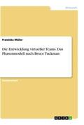 Müller |  Die Entwicklung virtueller Teams. Das Phasenmodell nach Bruce Tuckman | Buch |  Sack Fachmedien