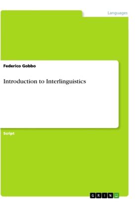 Gobbo |  Introduction to Interlinguistics | Buch |  Sack Fachmedien