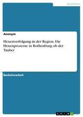 Anonym |  Hexenverfolgung in der Region. Die Hexenprozesse in Rothenburg ob der Tauber | eBook | Sack Fachmedien