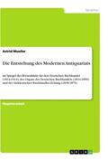 Mueller |  Die Entstehung des Modernen Antiquariats | Buch |  Sack Fachmedien